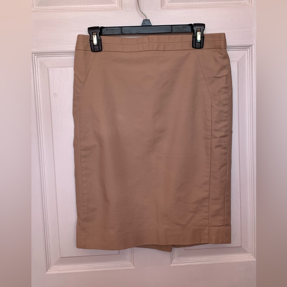 The Limited Beige Pencil Skirt